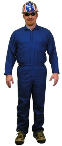 Stanco NX4681RBL Safety Products Large Royal Blue Nomex IIIA Arc Rated Flame Resistant Coveralls with Front Zipper Closure English Plastic 4.32 fl 1 x 1 x 1 oz Stanco NX4681RBL Safety Products Large Royal Blue Nomex IIIA Arc Rated Flame Resistant Coveralls with Front Zipper Closure English Plastic 4.32 fl 1 x 1 x 1 oz